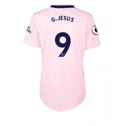 Arsenal Gabriel Jesus #9 Tredjedrakt Kvinner 2022-23 Kortermet Arsenal Gabriel Jesus #9 Tredjedrakt Kvinner 2022-23 Kortermet